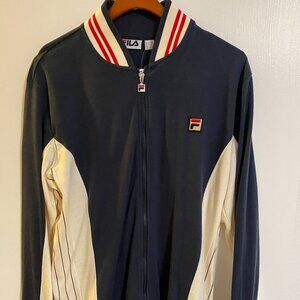 FILA Sport Colorblock Bjorn Borg Jacket Tennis Track Warm Up Mens XL. NWT $80
